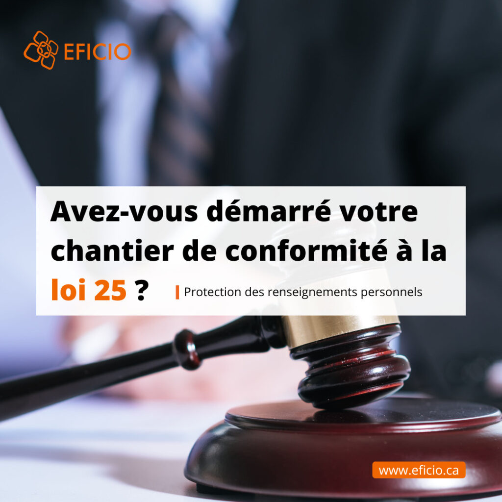 conformité à la loi 25